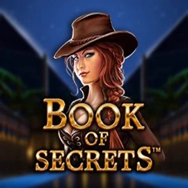Book of Secrets logo – Slots by SYNOT Games at Winmaker Casino