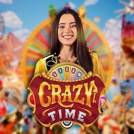 Crazy Time game by Evolution – logo hosted on Winmaker Casino