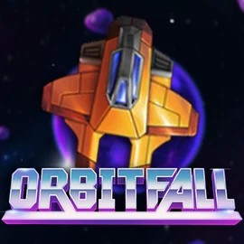 Orbitfall slot logo by ELK Studios at Winmaker Casino