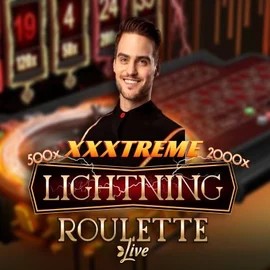 XXXtreme Lightning Roulette logo – Live Casino by Evolution at Winmaker Casino